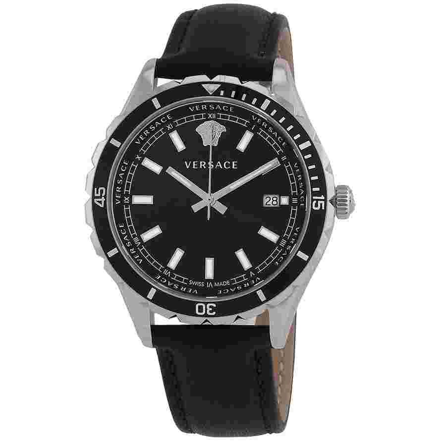 Versus by Versace Hellenyium Quartz Black Dial Men's Watch VE3A00120