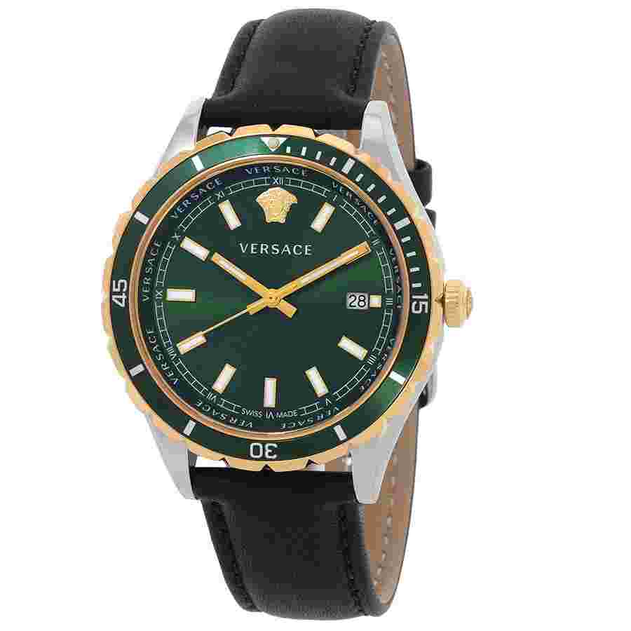 Versus by Versace Hellenyium Quartz Green Dial Men's Watch VE3A00320