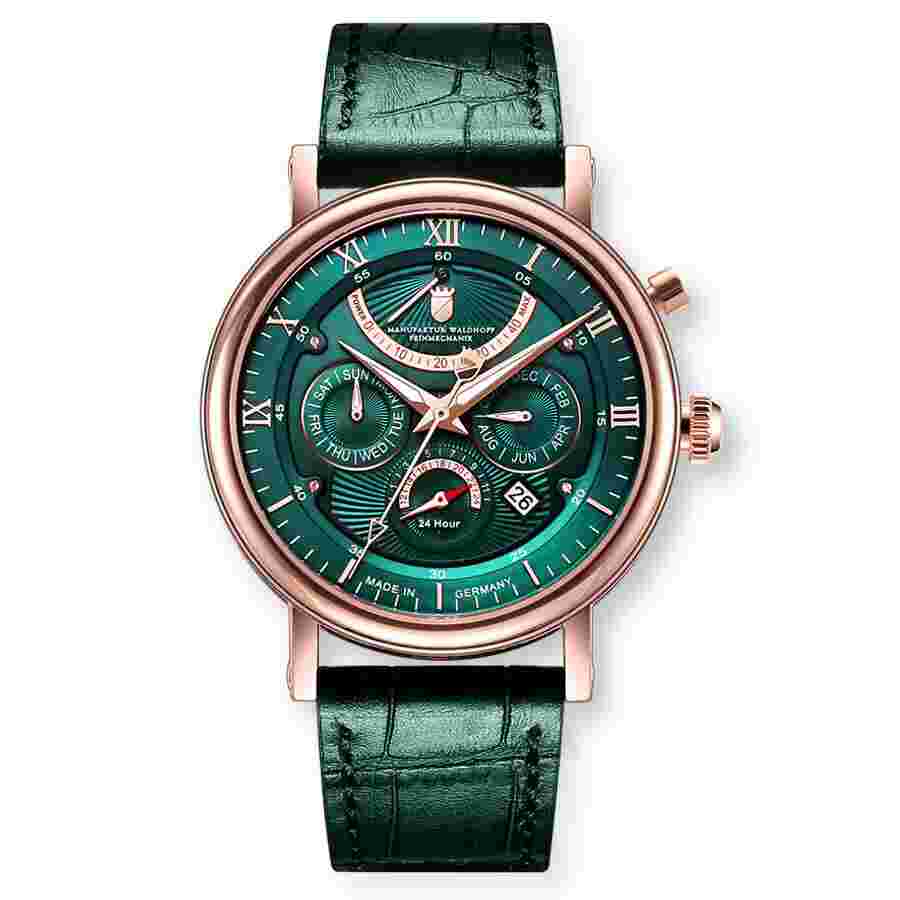 Waldhoff Multimatic Automatic Green Dial Men's Watch MW-03N