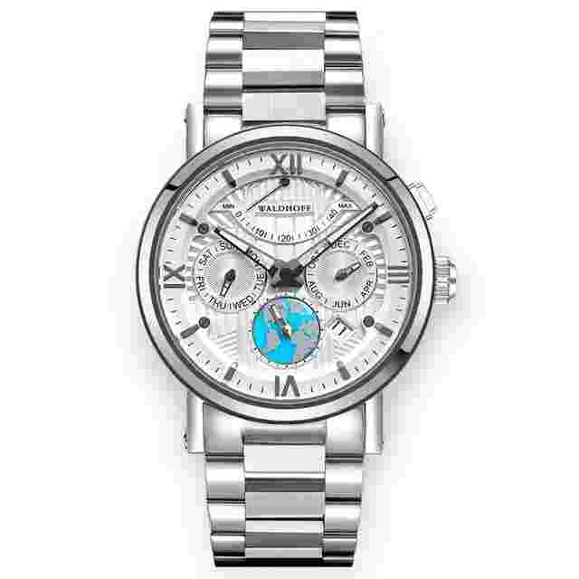 Waldhoff Multimatic II Automatic Silver Dial Men's Watch MW-16AT-3TM