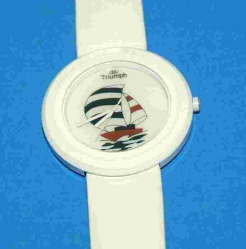 Cool Vintage Triumph Sailing  Watch Super '90's Watch