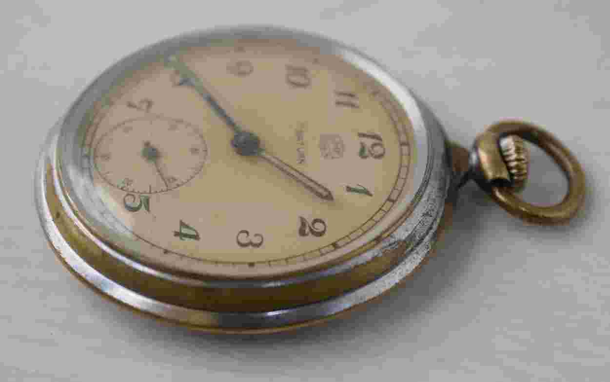 Vintage Collectible Mechanical Pocket Watch UMF Ruhla Saturn Made In Germany