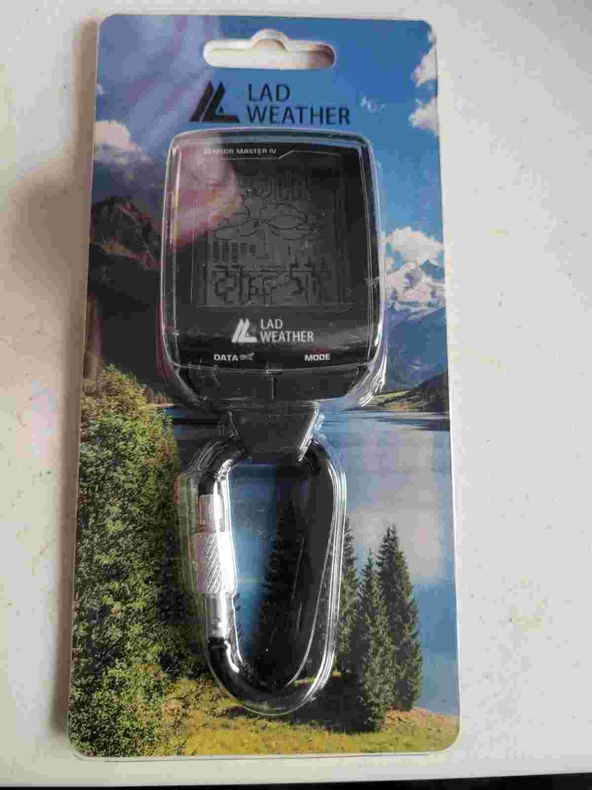 LAD WEATHER Outdoor Watch Barometer Compass Weather Forecast New