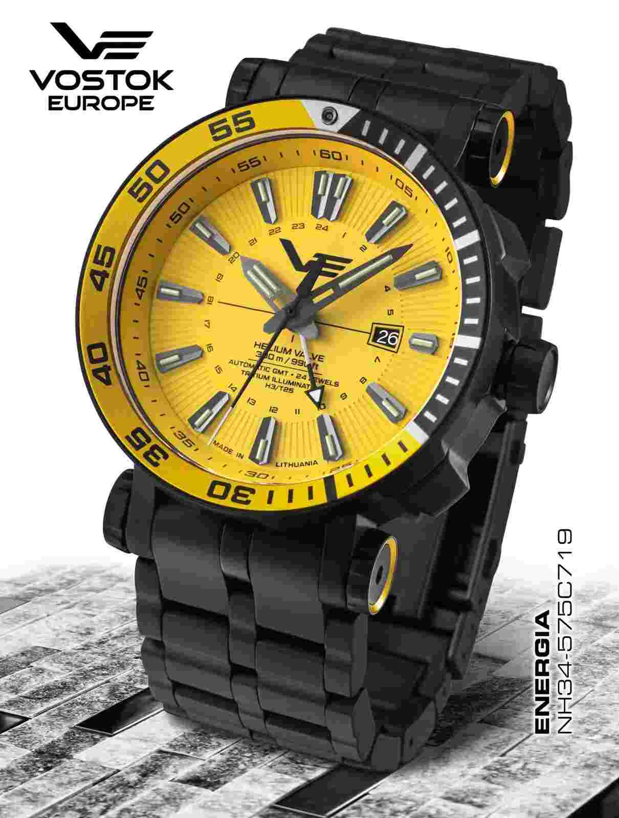 Vostok Europe Energia Rocket Automatic NH34 - 575C719B