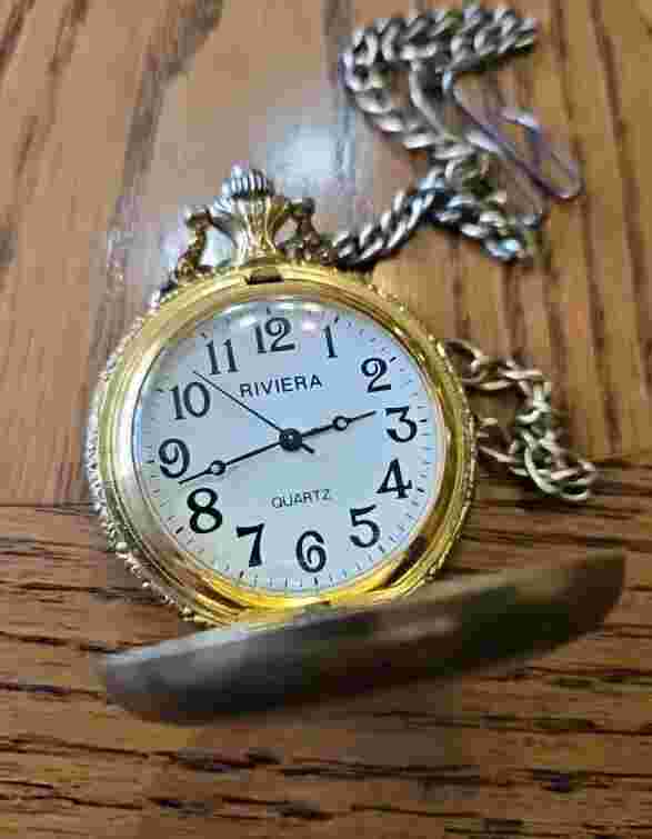 Men’s Riviera Quartz  Pocket Watch United We Stand Untested