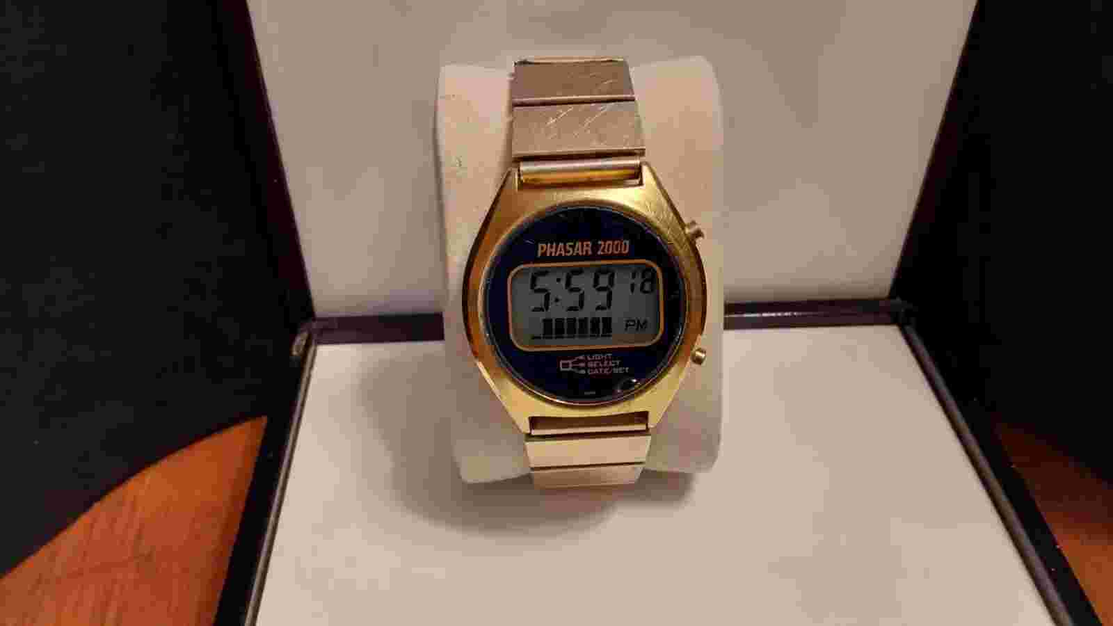 Vintage Phasar 2000 Digital Men's Watch