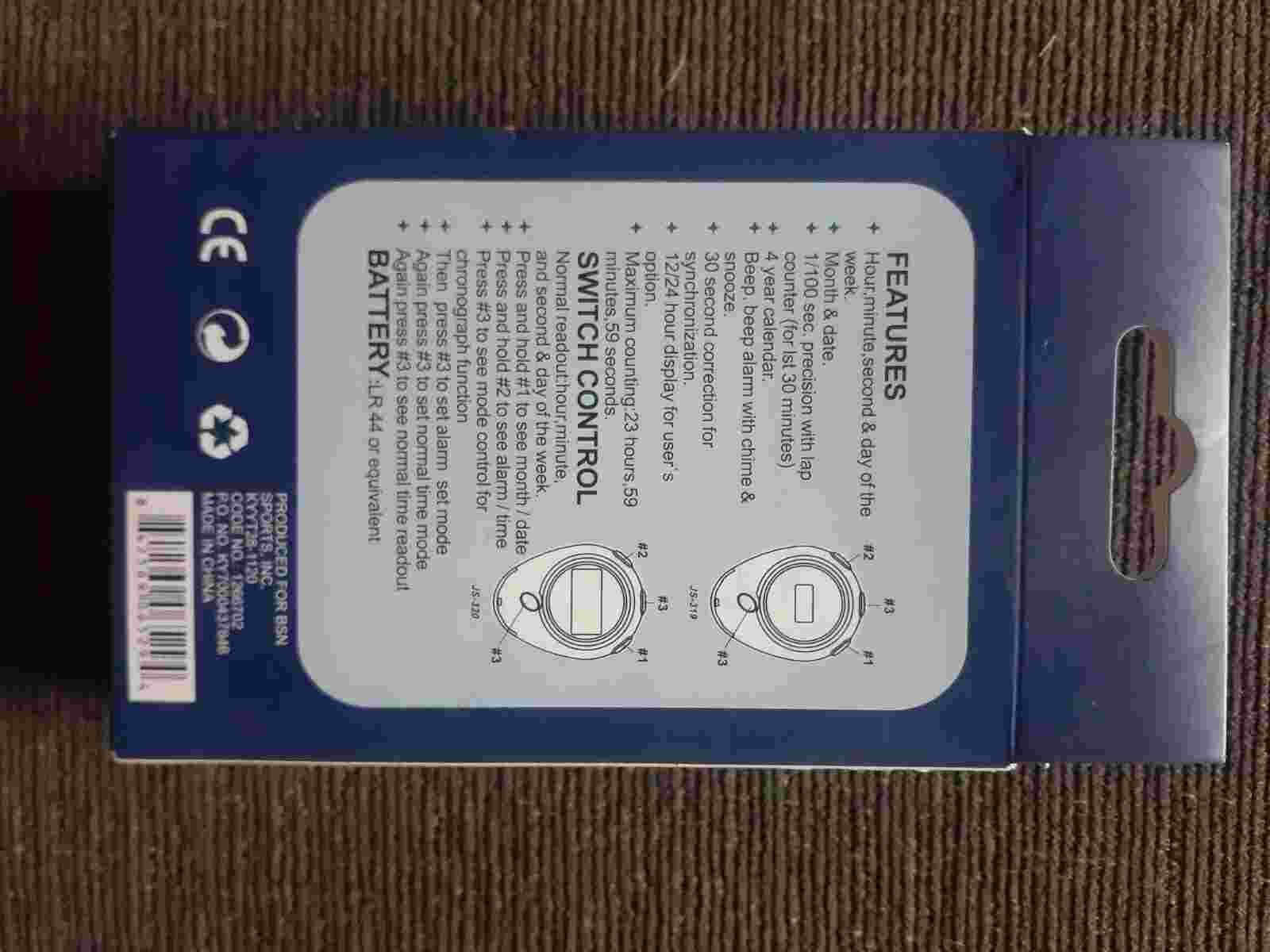 Stop watch Model js-320