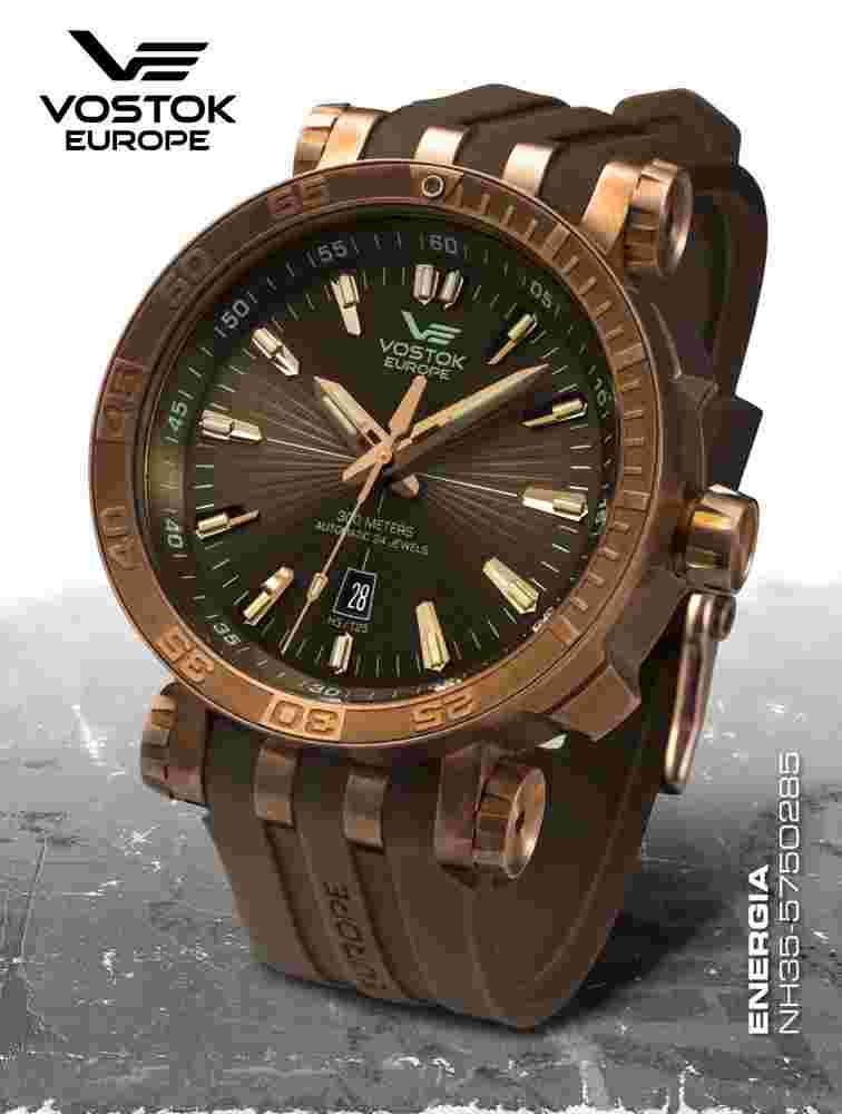 Vostok Europe Energia Rocket Bronze Automatic NH35A-575O285