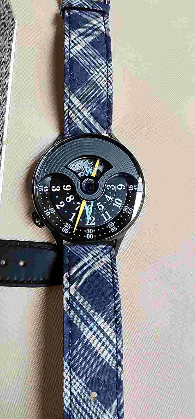 Xeric Evergraph,All Black,extra strap,automatic, limited numbered edition