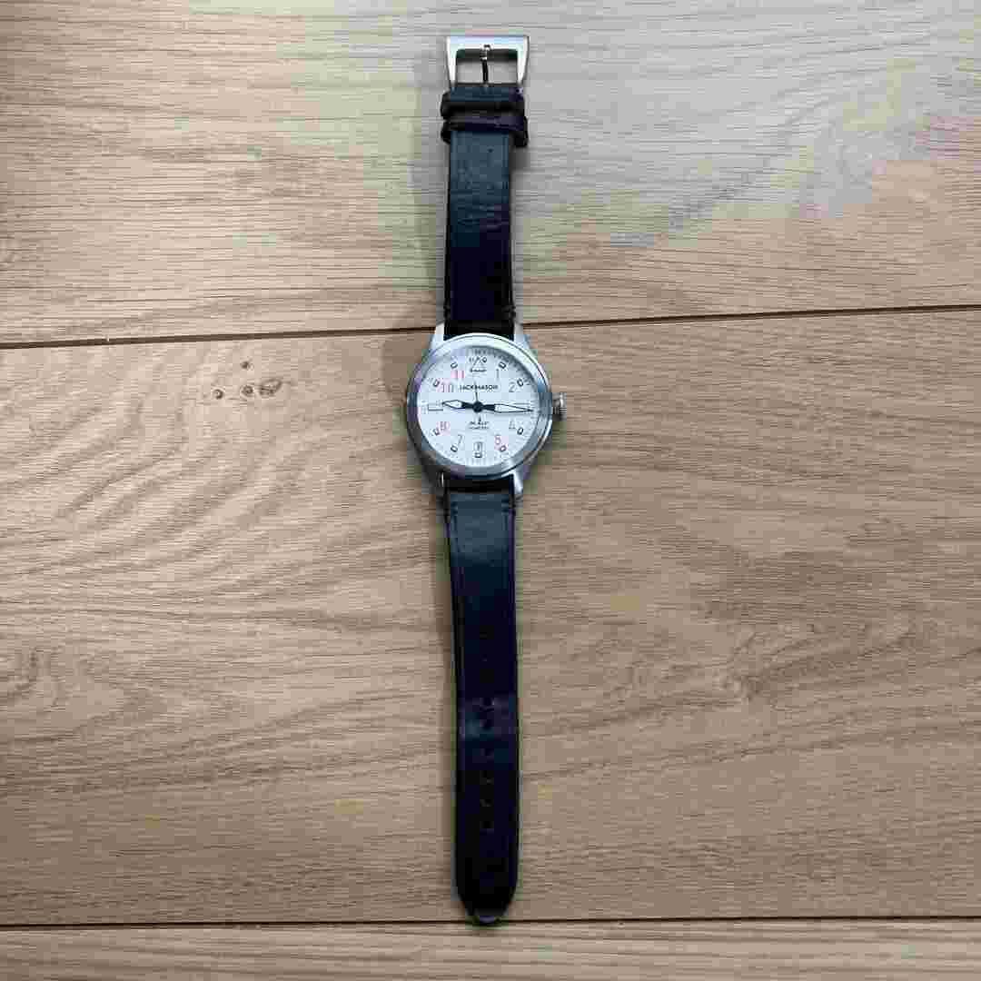 JACK MASON JM-A401-005 Wristwatch 100m water resistant battery replaced From JPN