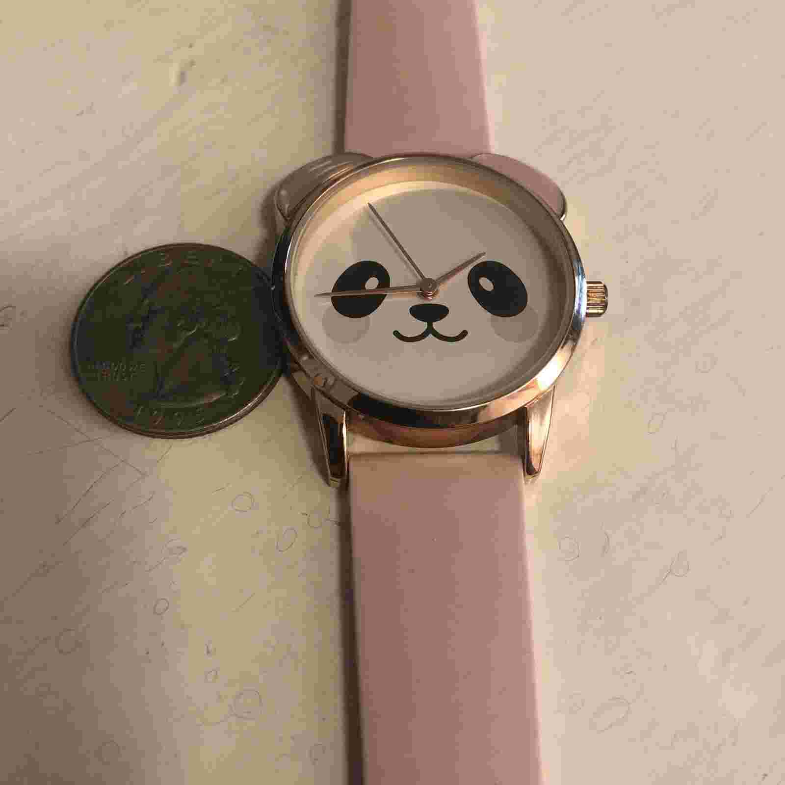 Pink Cat Quartz Watch