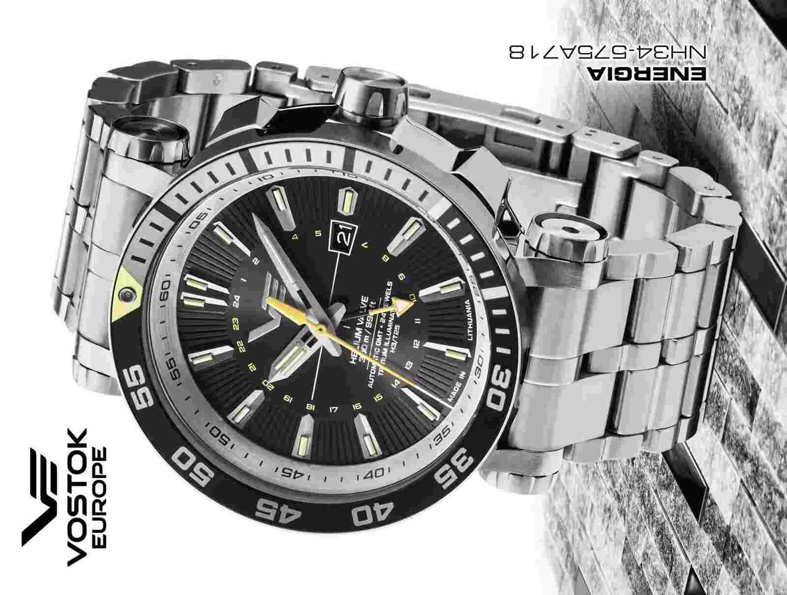 Vostok Europe Energia Rocket Automatic NH34 - 575A718B