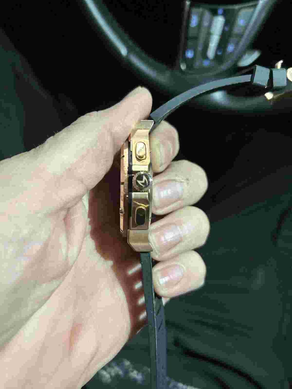 Mstr Watches Rose gold Mk5 Ambassador W/ Rubber Band