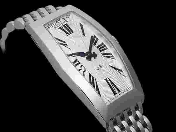 BEDAT&CO NO.3 386.011.600 38MM STAINLESS STEEL QUARTZ WRISTWATCH USED AUTHENTIC