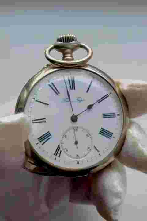 Pavel Bure antique pocket watch manual winding Russia Big size Rare watch Nr1