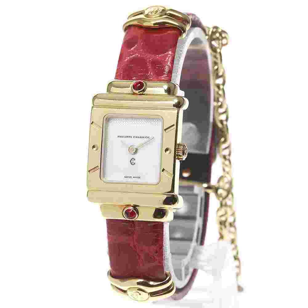 Philippe Charriol 7007902 Saint-Tropez Square watch women TO178584