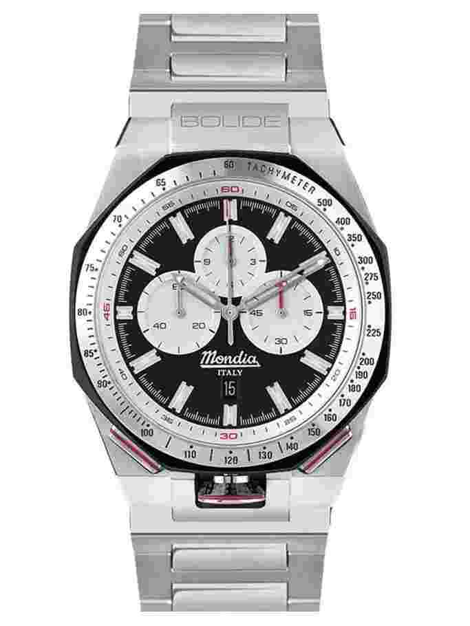 Mondia Bolide Scuderia Mens Watch MI-787-SS-1BKSL-CM