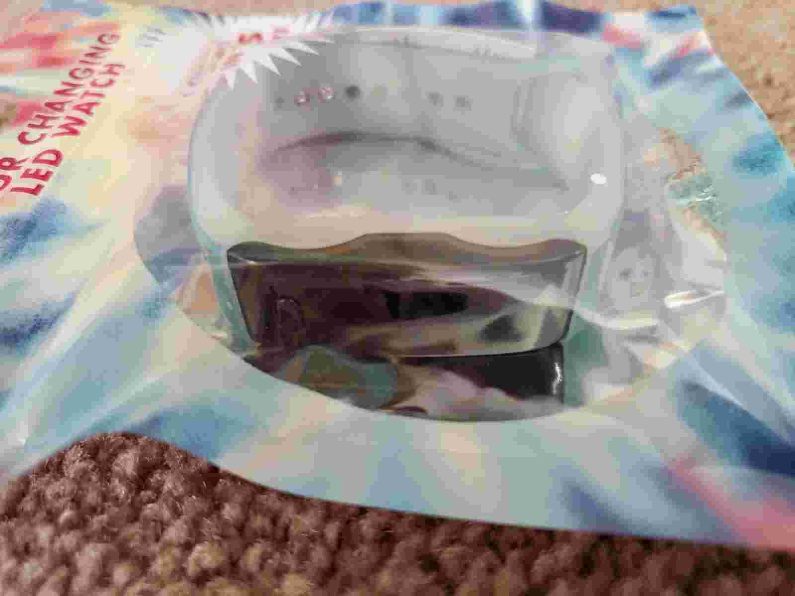 Justice Girls Narwhal Silicon Color Changing LED Watch. New in a Sealed Package!