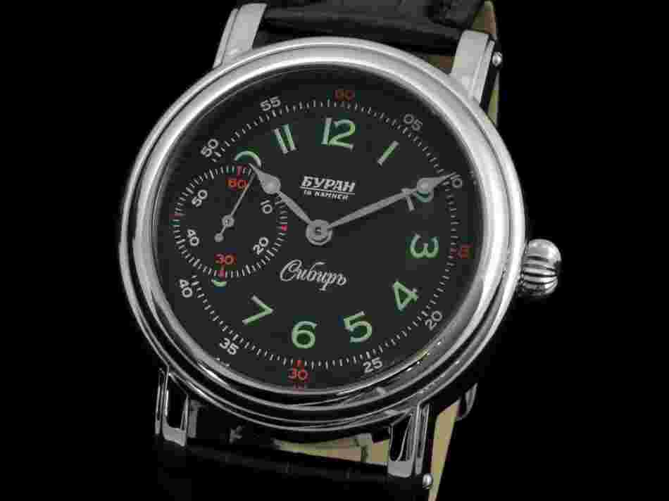 HAND-WINDING BURAN SIBIR WATCH 3603/1311783 3603-1311783 us