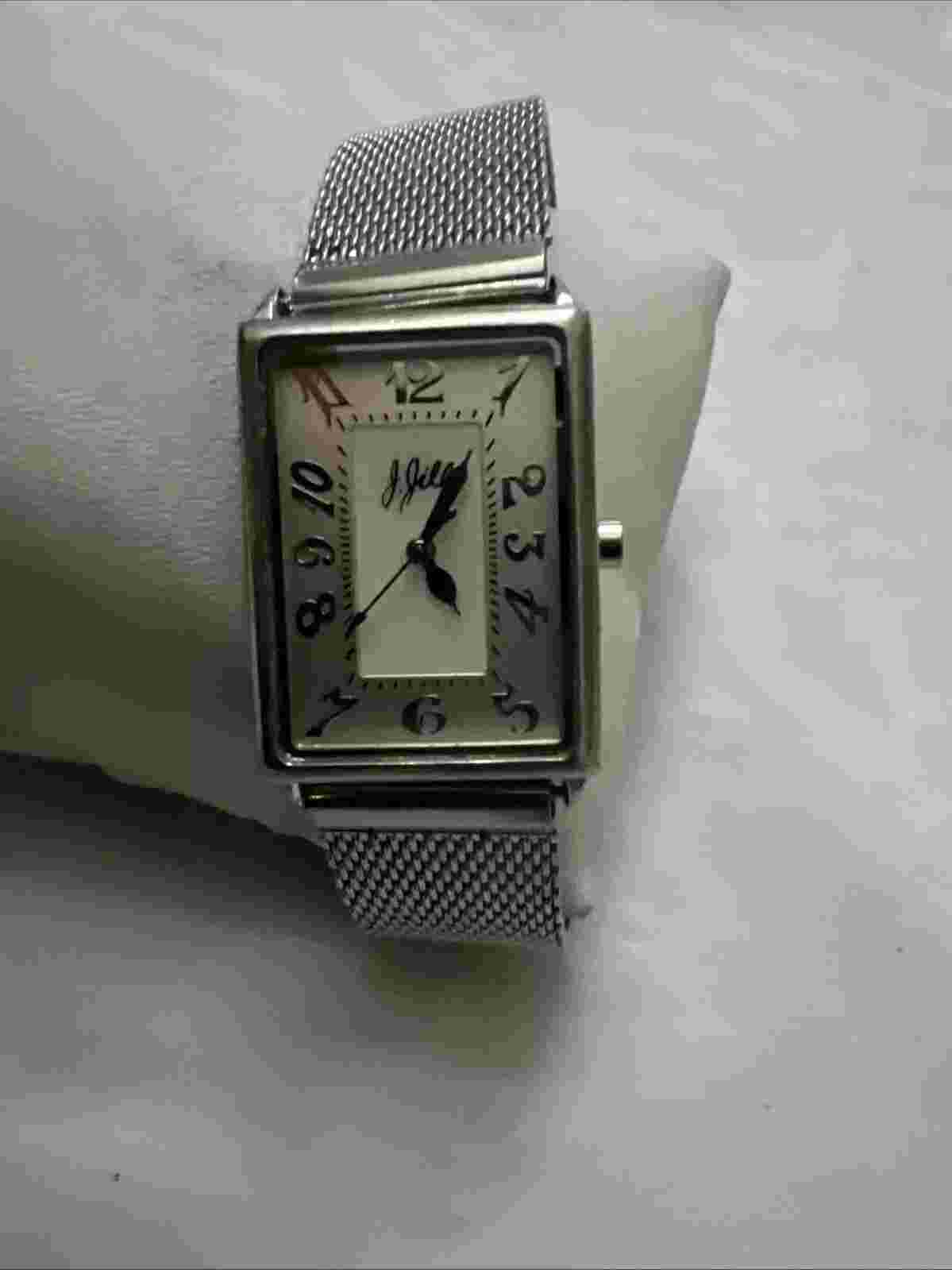 J.Jill Quartz Watch,MOP Dial, Japan 23 x 30 mm adjustable woman