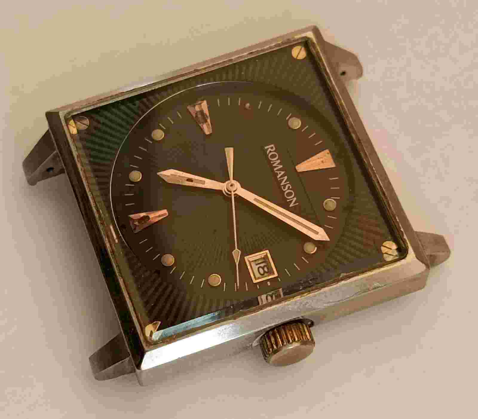 Vintage  ROMANSON  Men's  Watch automatic Miyota