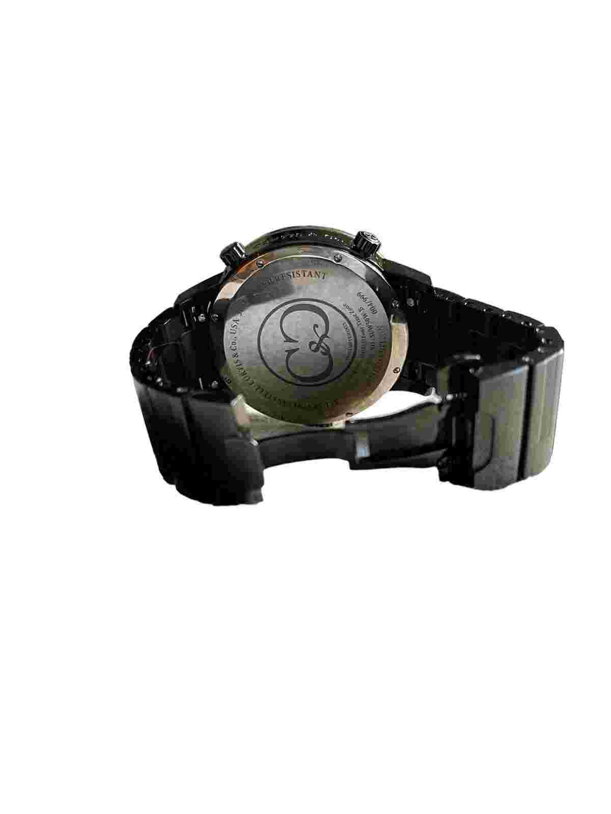 Curtis & Co. Stainless Steel Black Watch