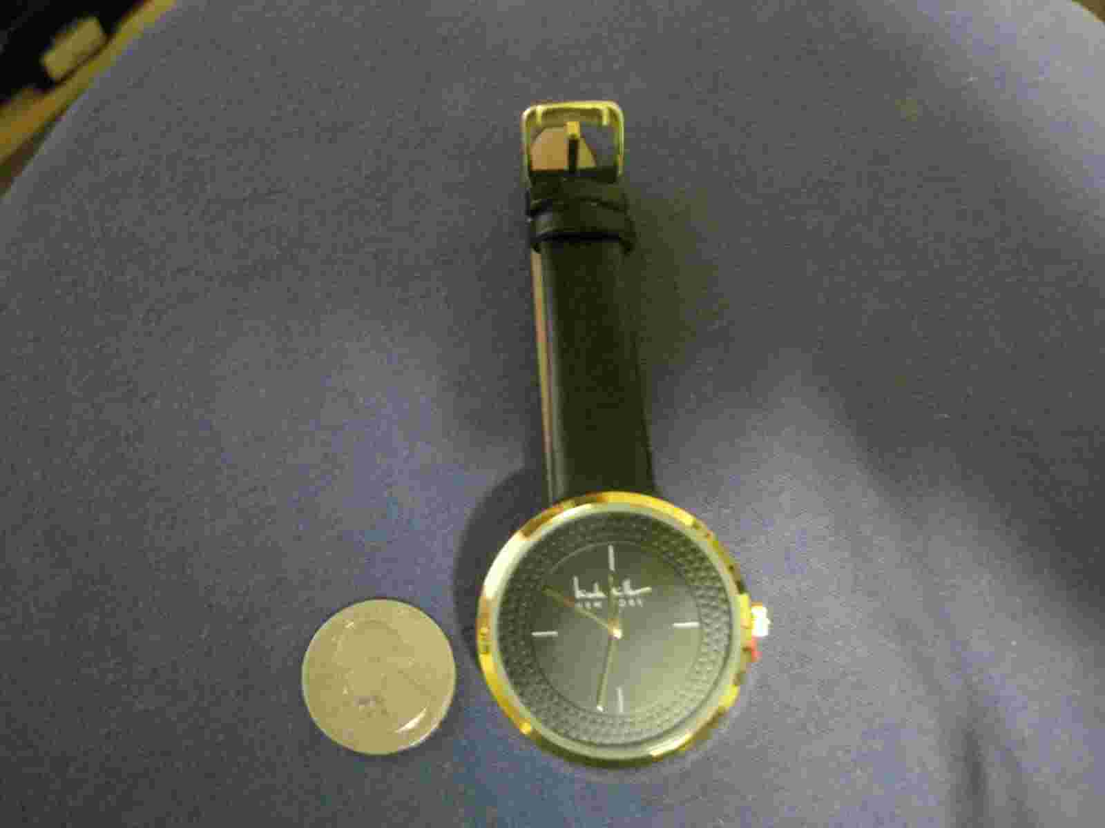H50 ladys  gold plate  NICOLE MILLER. quartz  watch