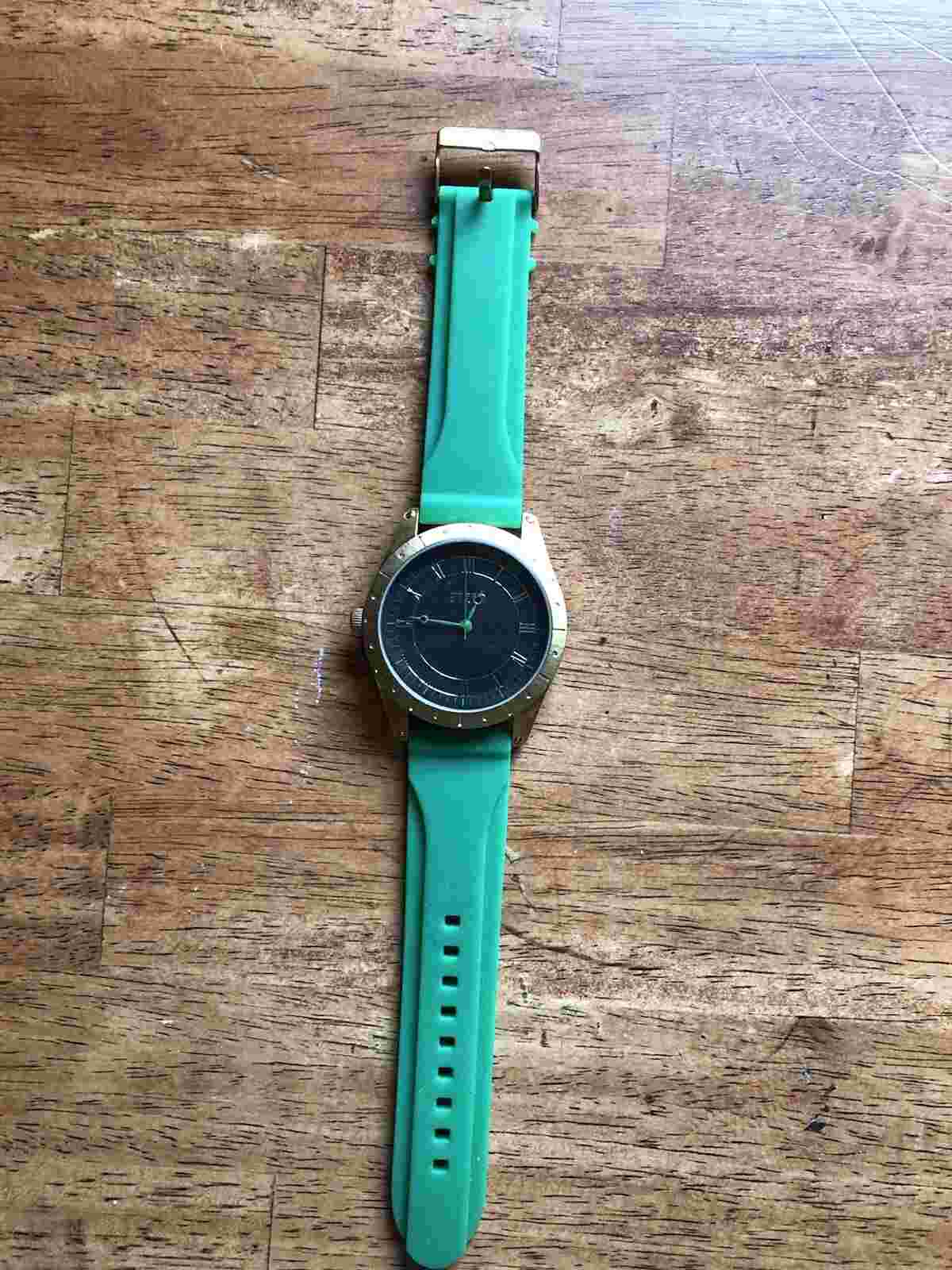 Flüd mens stainless steel watch