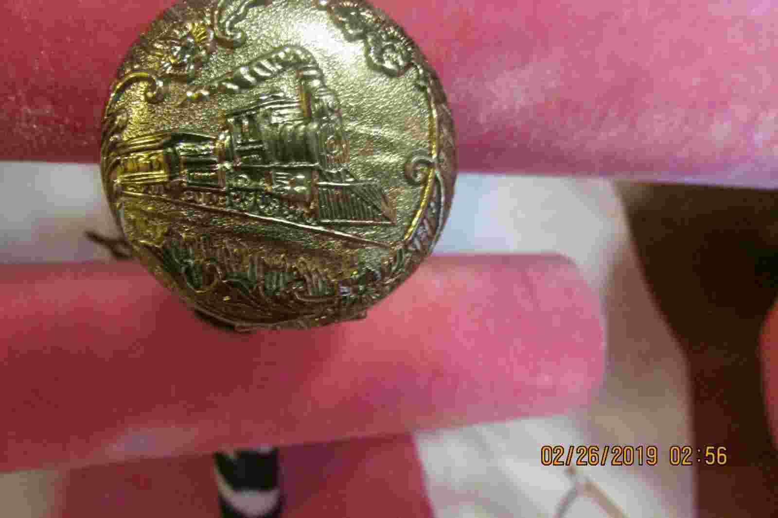 Genova Gold Tone Pocket Watch on Snake Chain