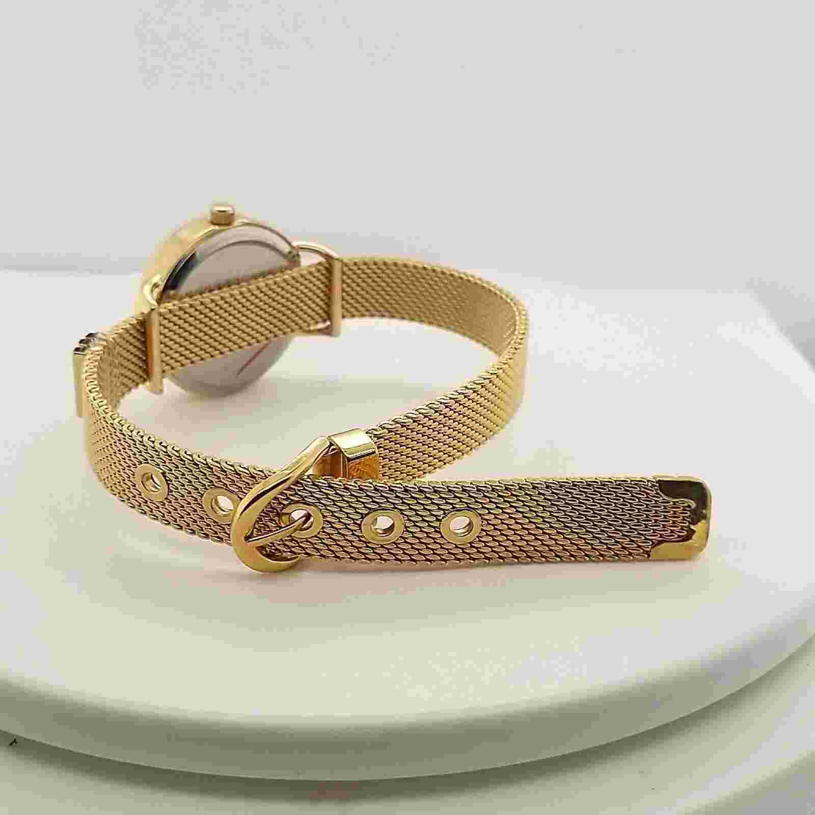 Keep Collective "Time Key" Gold Tone  Women's Watch.