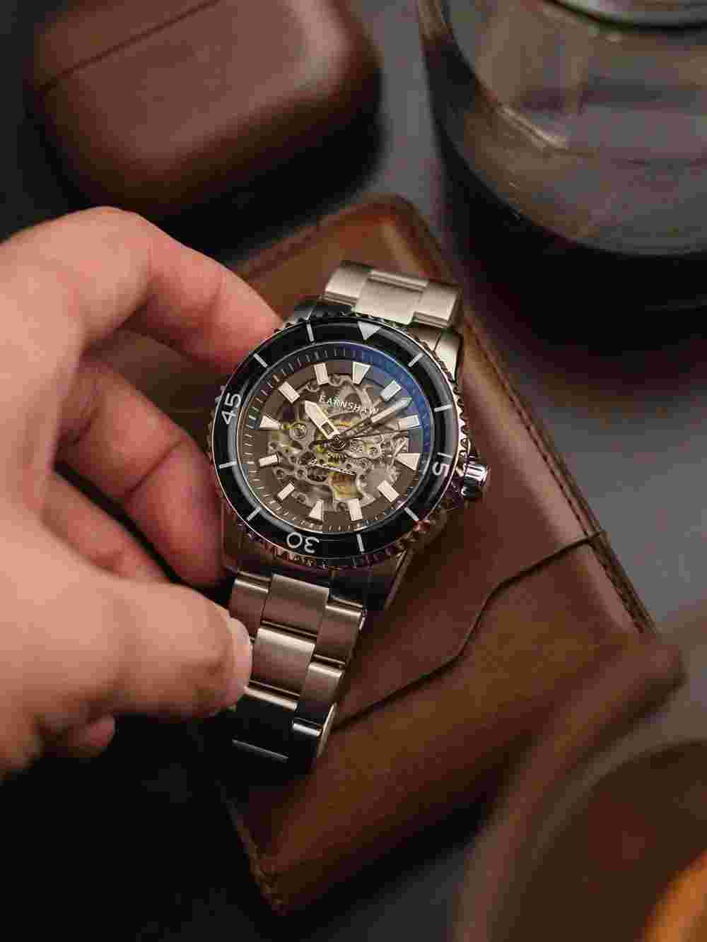 Thomas Earnshaw ES-8227-22 Wallis Skeleton Automatic 42mm