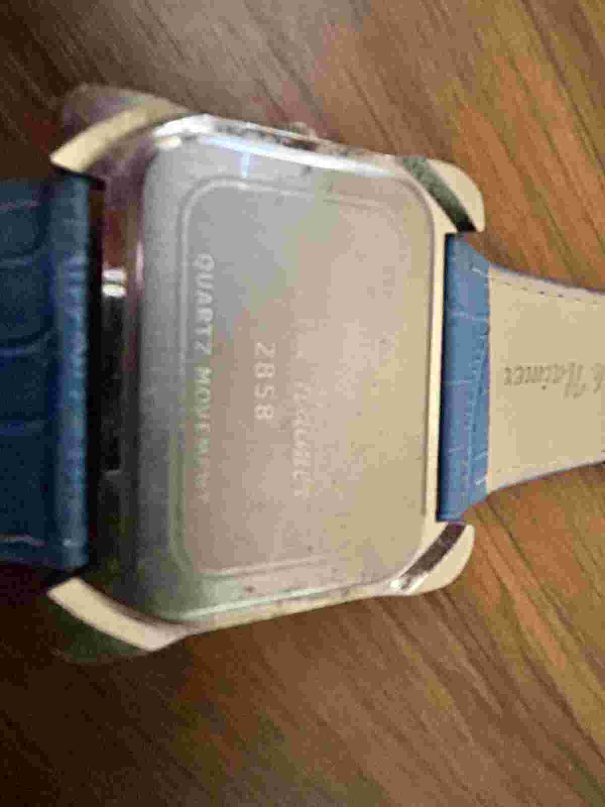 MARK NAIMER WATCH - LEATHER/QUARTZ