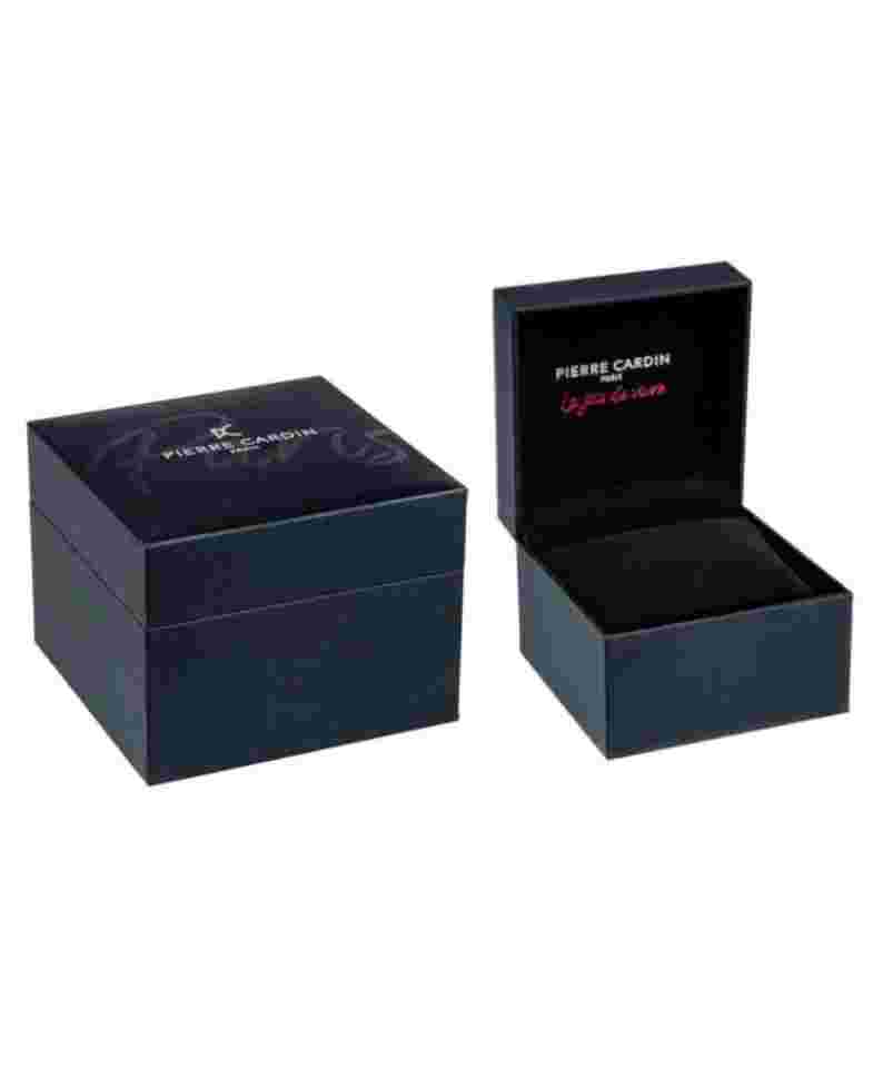 PIERRE CARDIN Men Analog Quartz Casual Watch Classic Dress Black Dial Waterproof