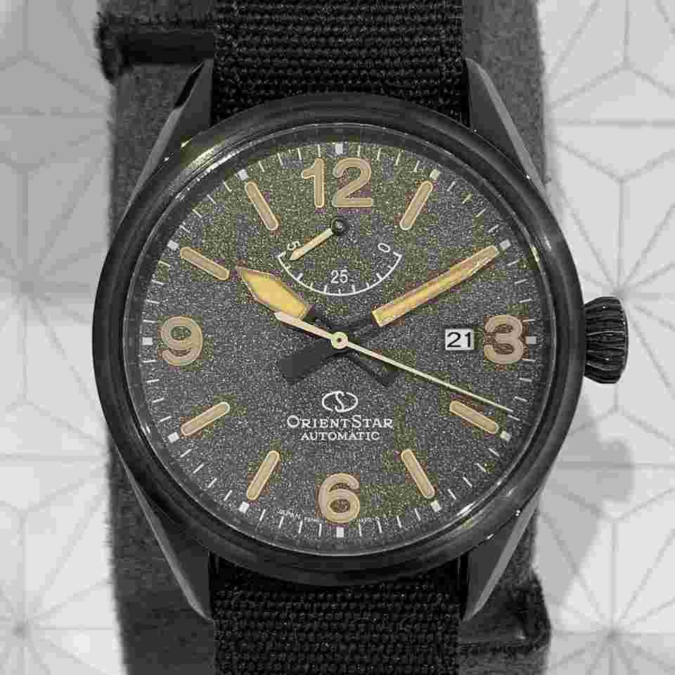 Orientstar RK-AU0206B Outdoor Watch with Replacement Band, Mechanical Movement
