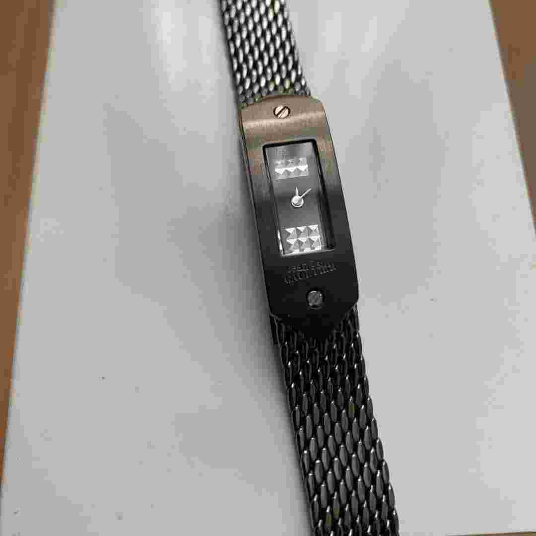 Jean Paul Gaultier Black Square Watch Unused