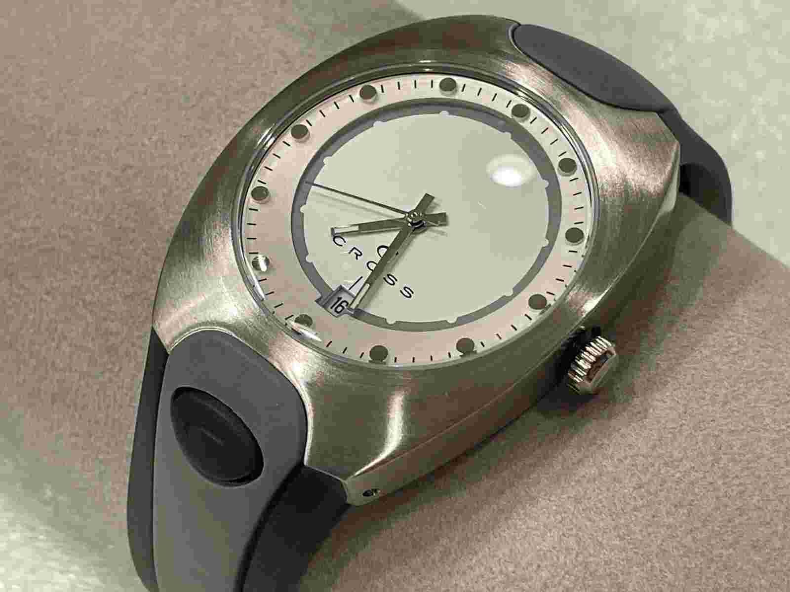 Cross GT Sport Wrist Watch - Stainless Case & Blue Molded Neoprene Strap WMA02