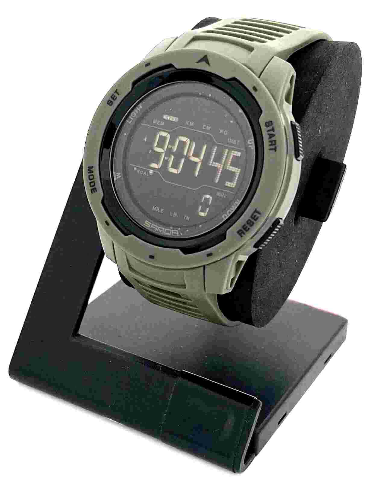 SANDA MEN'S GREEN OUTDOOR SPORT DIGITAL WATCH SD2145GREEN