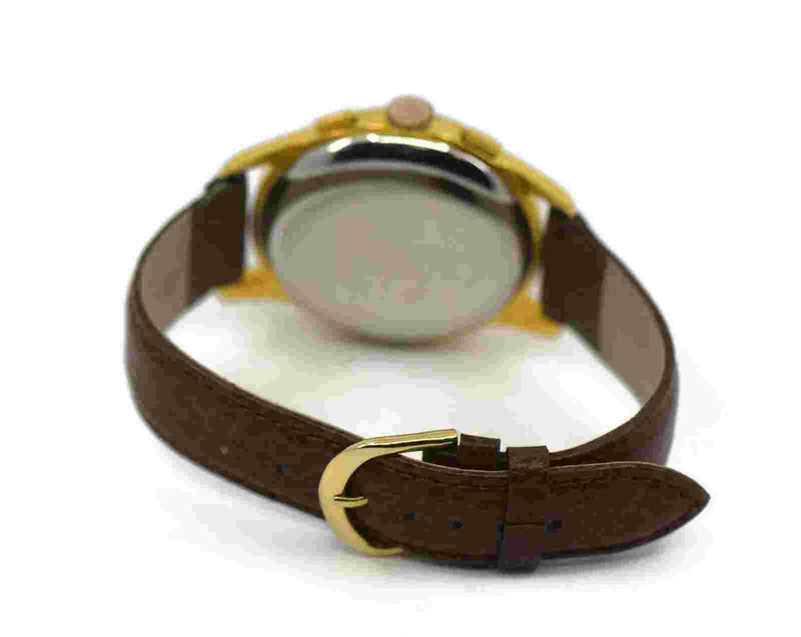 Delbana Vintage Chronograph Two Tone Stainless Steel Watch