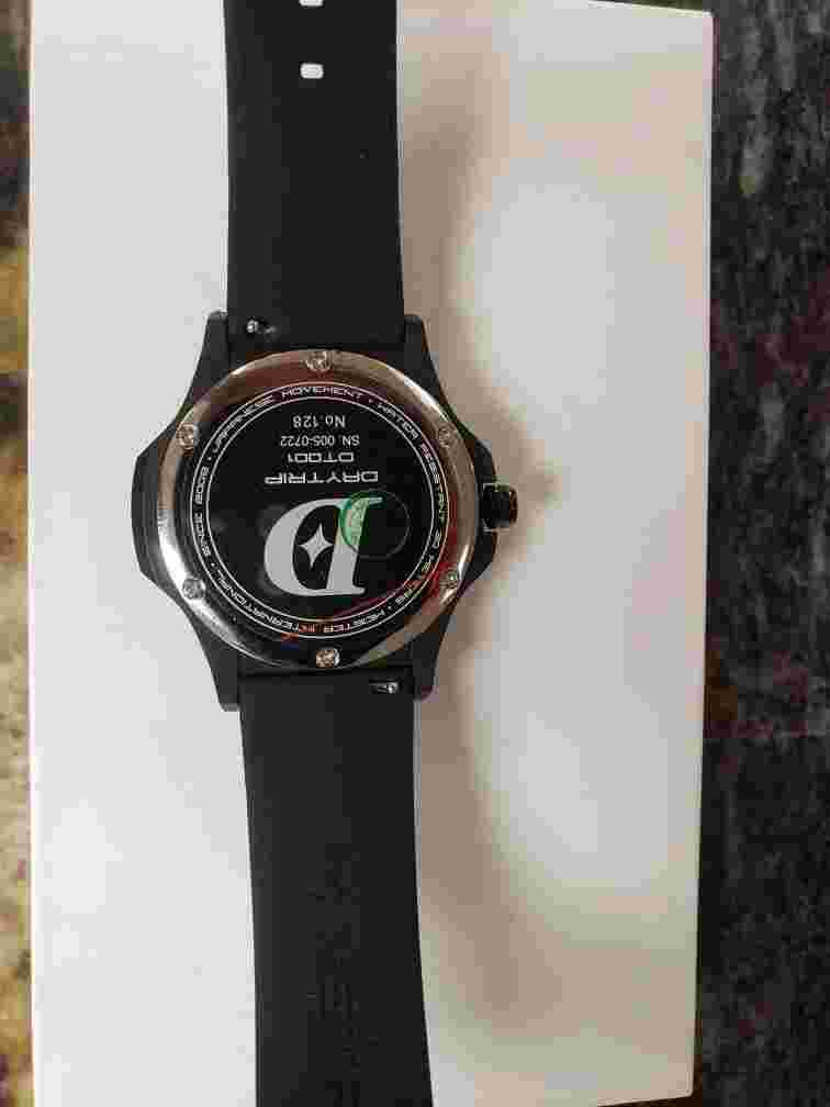 MSTR DT-001 - DAY TRIP BLACK MEN'S WATCH (YTP022444)