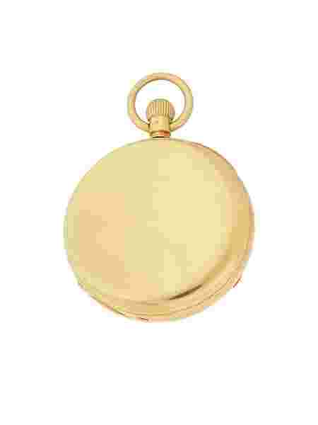 Victor Kullberg 18KYG Open Face Keyless Fusee Free Sprung Lever Pocket Watch