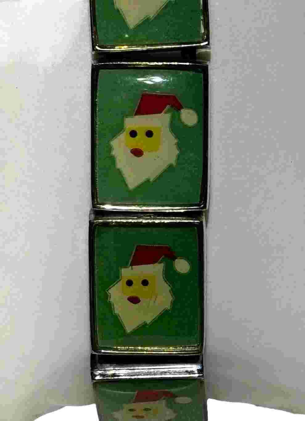 Narmi Christmas Holiday Watch Does Work New Battery Santa Face Elastic Band