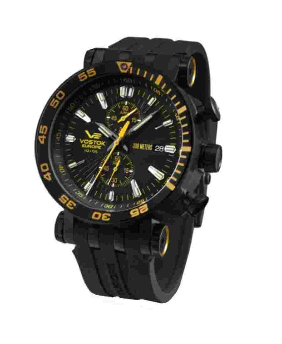Vostok-Europe ENERGIA 2 Mens Chrono Watch VK61-575C589