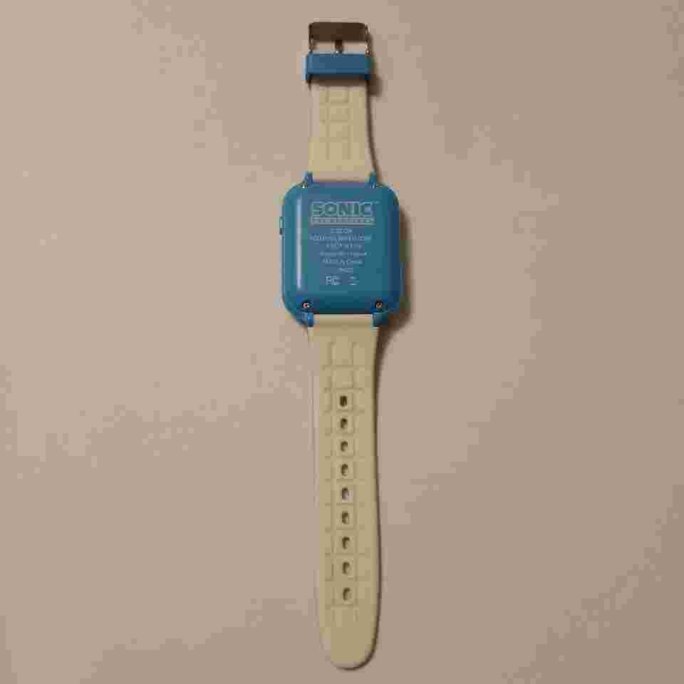 Accutime Sonic The Hedgehog Interactive Kids Game Play Touch Screen Watch Blue