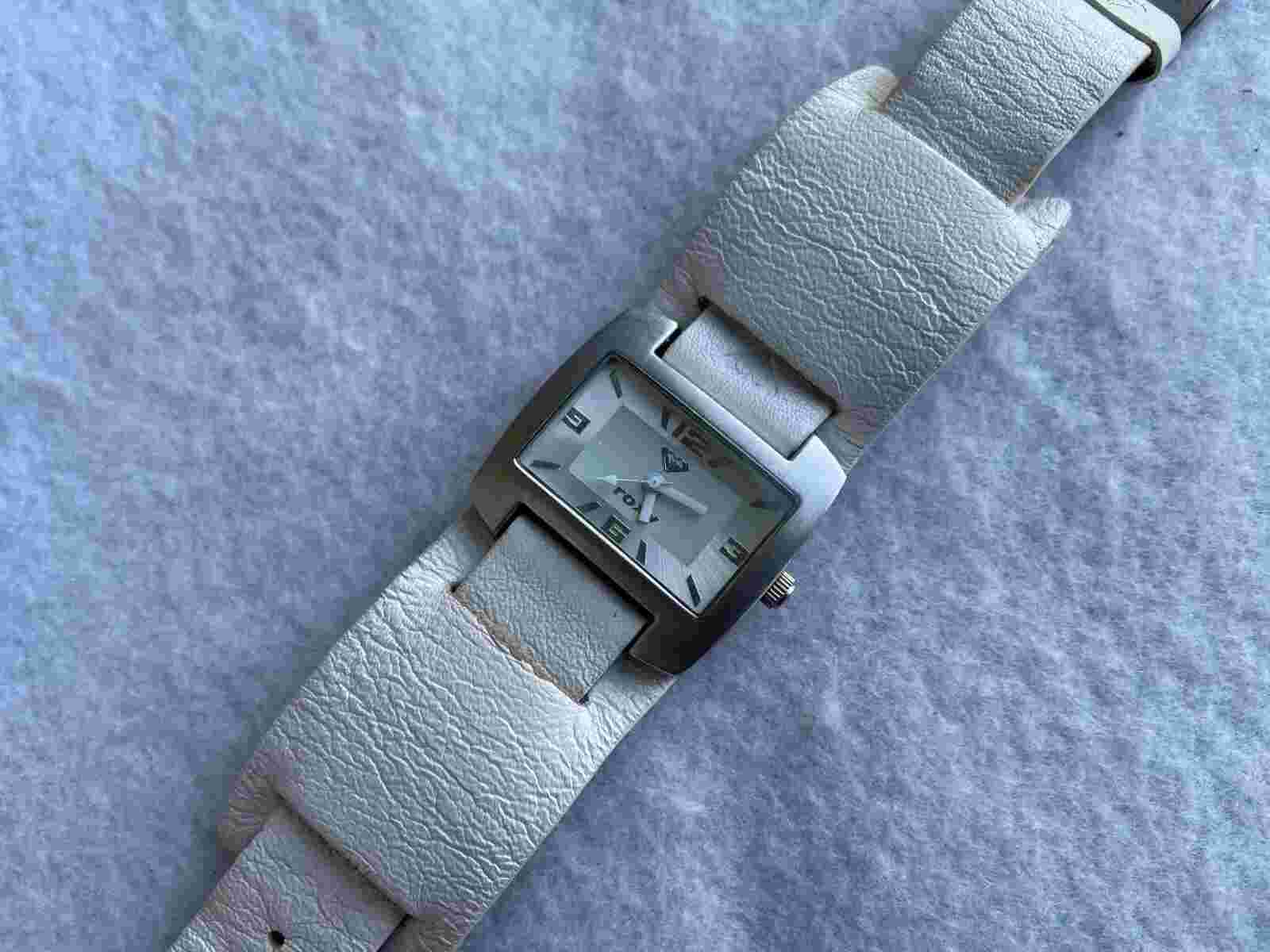 White Roxy Quartz Ladies Watch