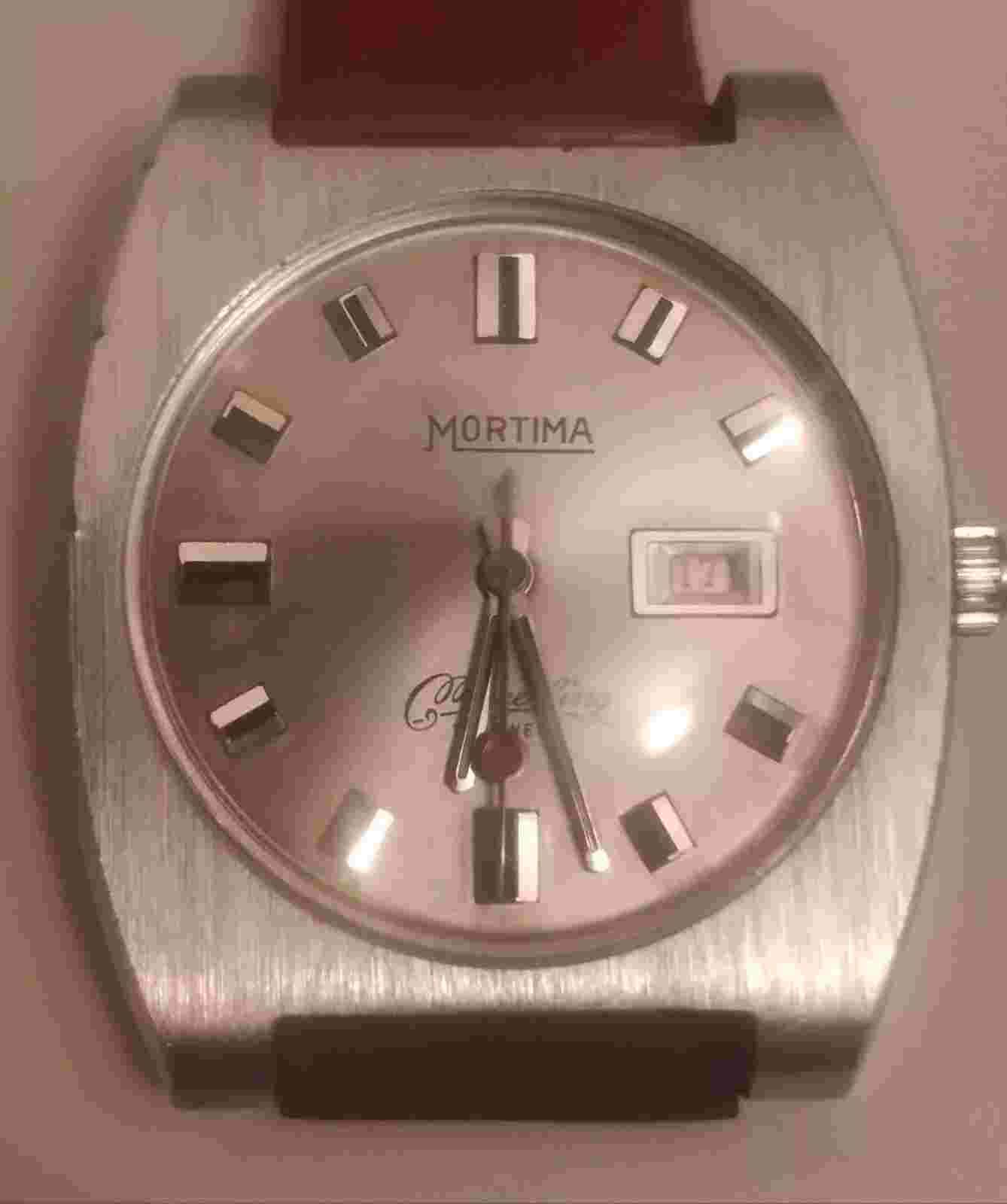 Vintage men's Mortima Mayerling hand-winding watch Cattin C66