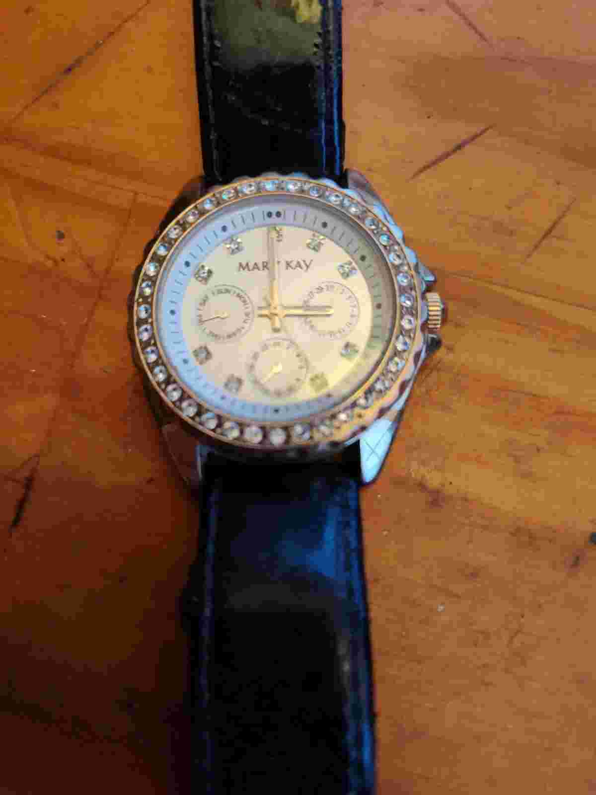 Mary Kay Silver And Gold Watch