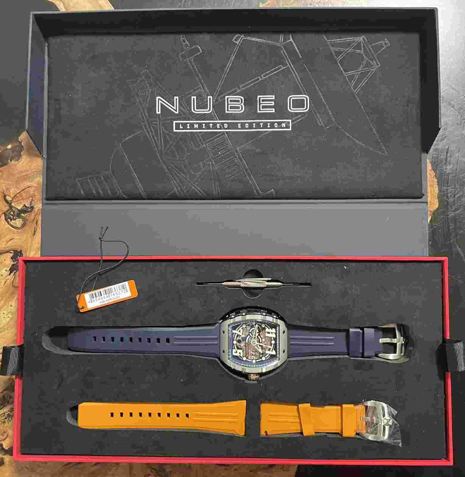 NUBEO  MAGELLAN VISION AUTOMATIC LIMITED EDITION / DEEP BLUE / SOLD OUT