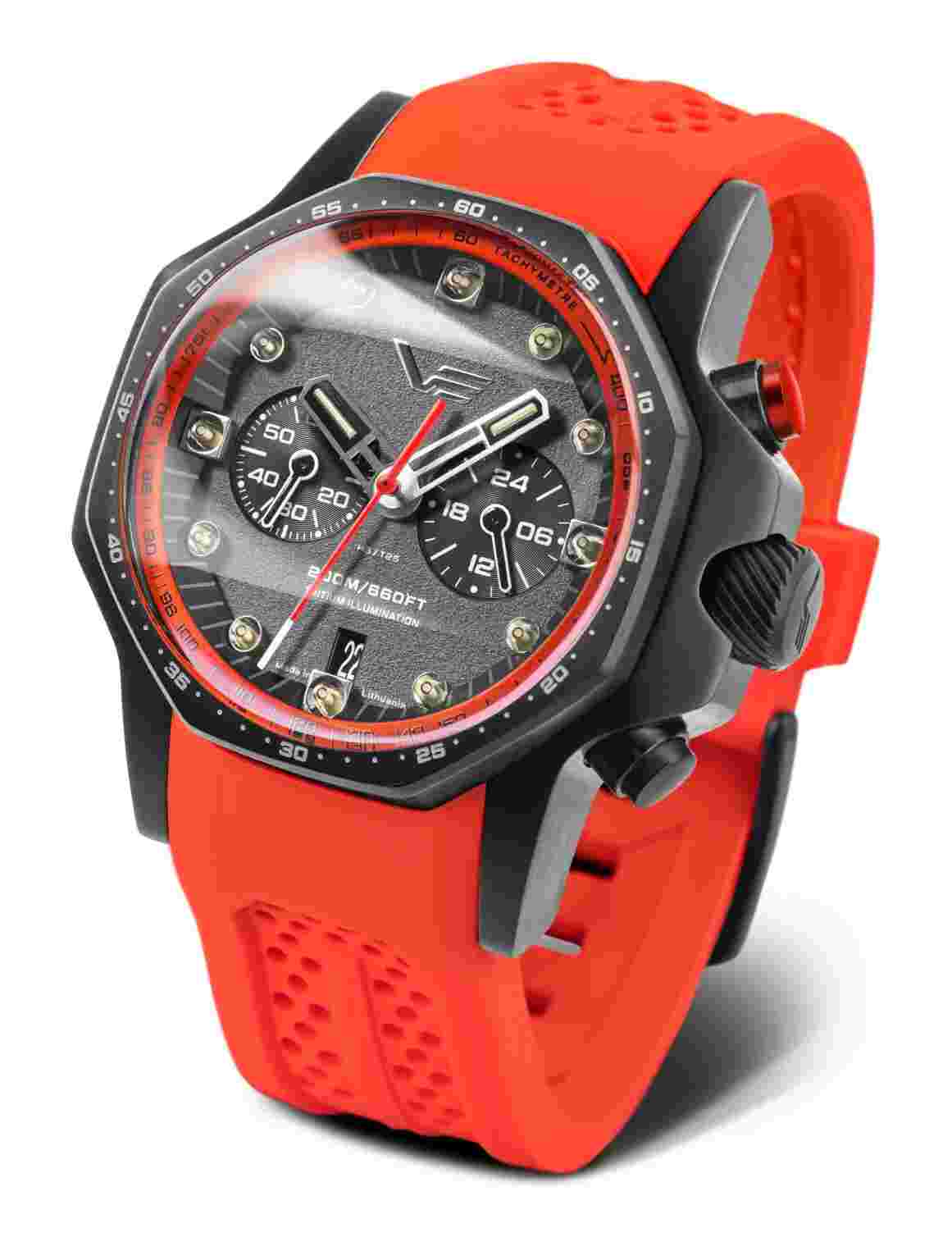 Vostok Europe ATOMIC AGE VK64-640C699B Mens Quartz Watch