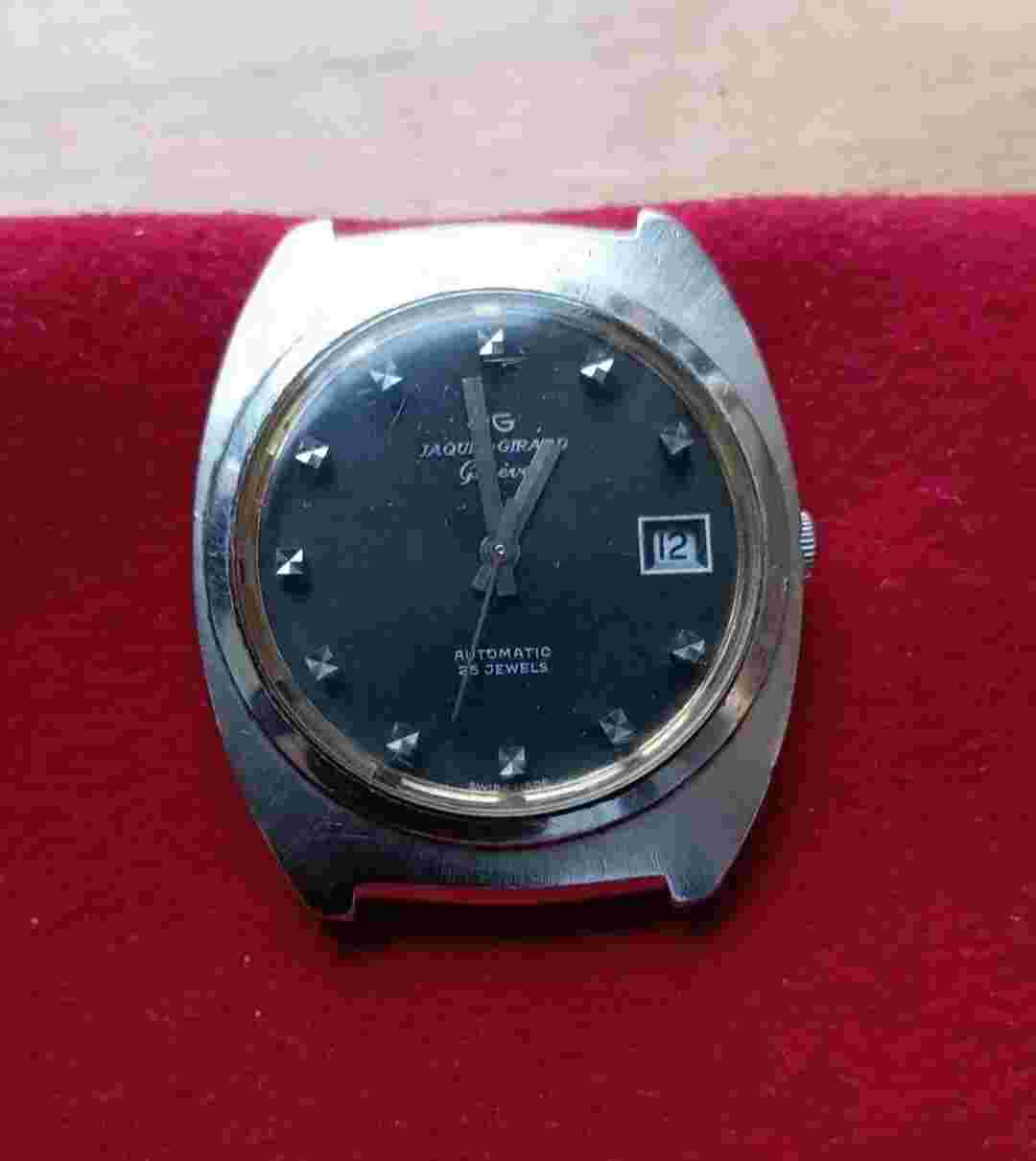 Jaquet Girard Automatic 1960s Vintage Swiss ETA 2472