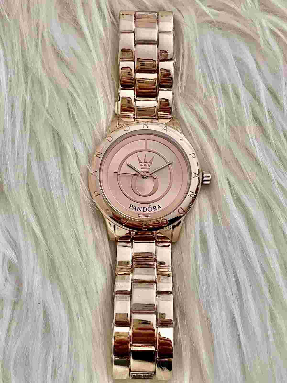 Rose Gold Pandora Designer Luxury 17cm Watch 38mm #205